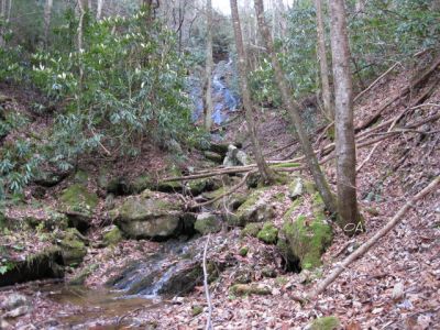 Long Arm Branch Falls
In the Clark Creek area Of TN HWY 107. A moderate hike but, to see it at it's best wait for a heavy rain.

While in that area you might as well beat yourself up by seeing Wilderness Falls.

36.10201,-82.55187
