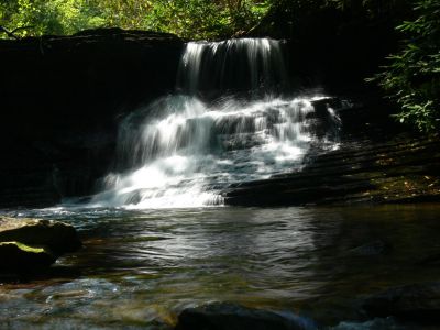 Little Stony Middle-1
The middle falls at Little Stony is not as photogenic as the upper and lower but, by itself, would be worthy of the hike.

