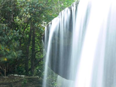 Abram's Falls overhang

