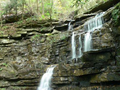 On Top
Another view, this time the top or creek if you like.
