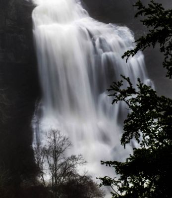 Morning Plunge
Upper Whitewater Falls taking an early morning plunge
